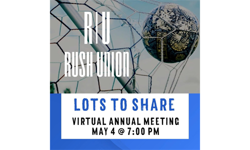 Rush Union Annual Meeting: May 4th